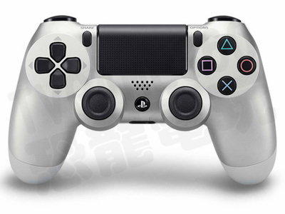 【二手商品】SONY PS4 原廠無線控制器 無線震動手把 把手 D4 銀色【台中恐龍電玩】