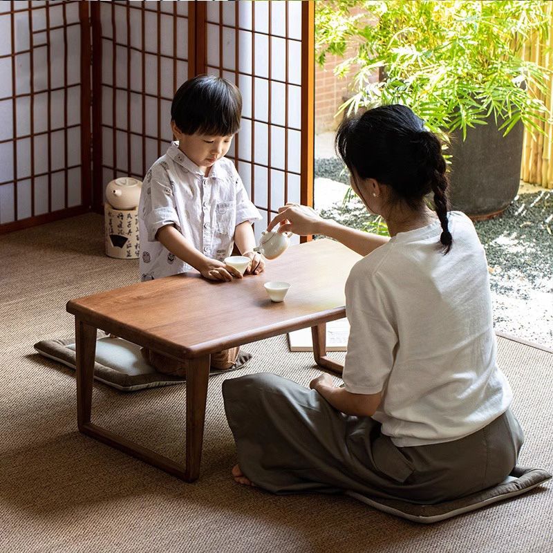 工廠直銷 免運 茶几 方桌 實木茶几 矮桌 榻榻米桌子 飄窗桌子 日式飄窗茶幾民宿酒店茶桌陽臺小桌子榻榻米炕幾小戶型客廳茶臺特惠/開立發票 特價出 全館八折H1023