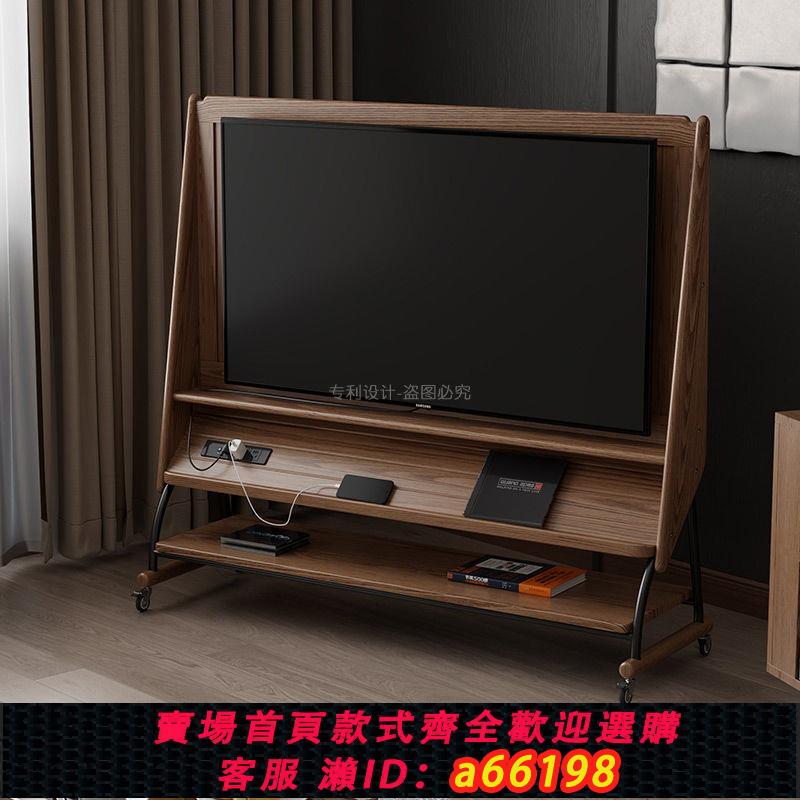 【臺灣公司 可開發票】冬木可移動電視機櫃客廳家用小戶型現代簡約落地收納儲物電視支架