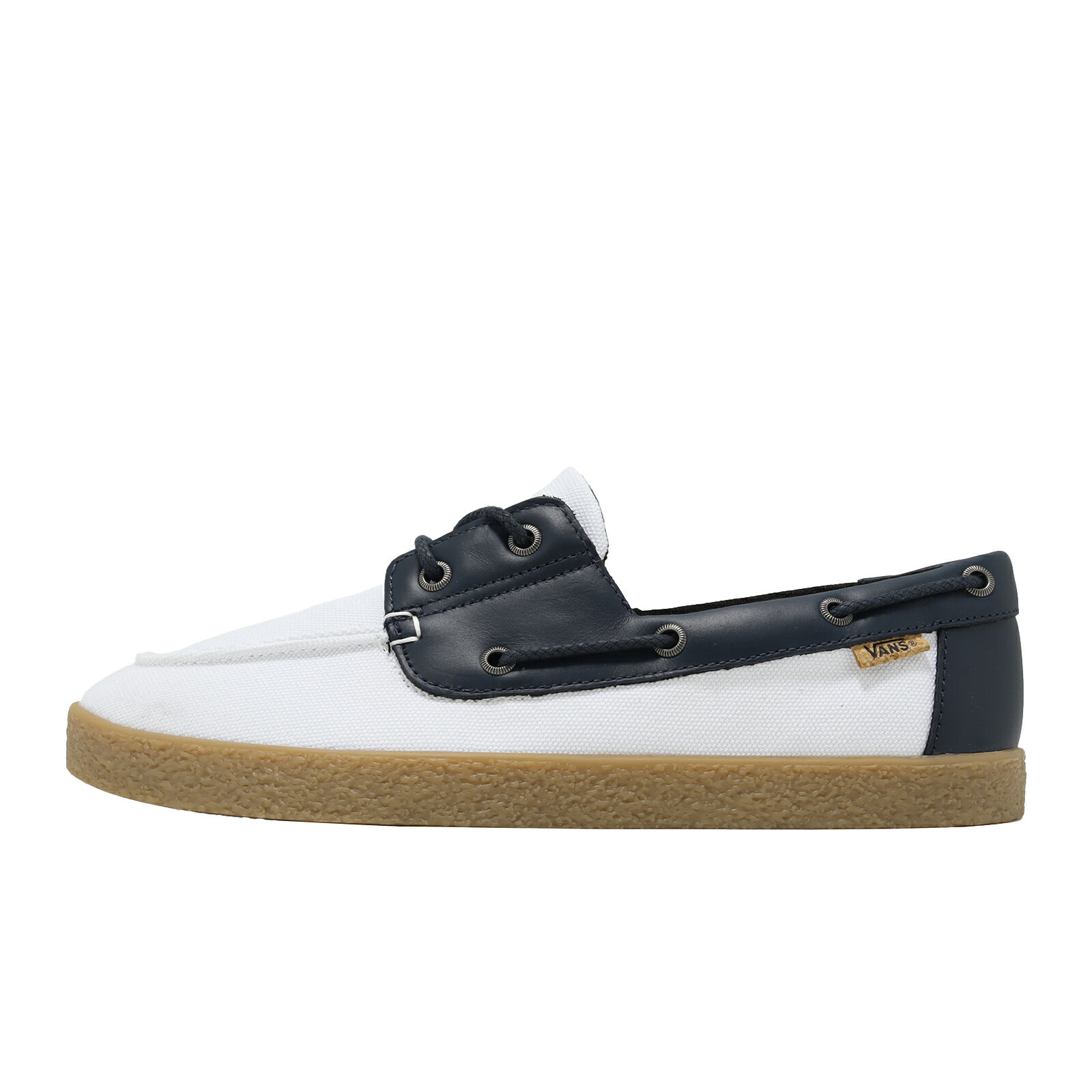 Vans 休閒鞋 Kooka 男鞋 白 帆布 膠底 帆船鞋 6890370003