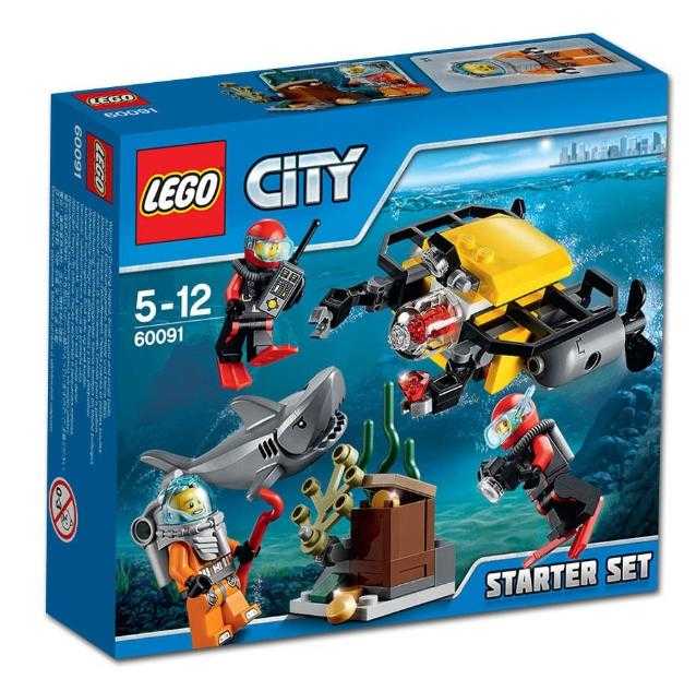 LEGO 樂高 CITY 城市系列 Deep Sea Starter Set 深海探險 60091