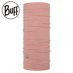 《台南悠活運動家》BUFF BF117819-344 舒適條紋-美麗諾羊毛頭巾-輕輕淡粉 抗 UV 登山 戶外
