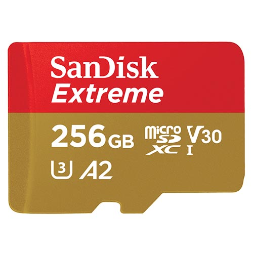 SanDisk Extreme micro SD 256GB記憶卡(190MB/s)【愛買】
