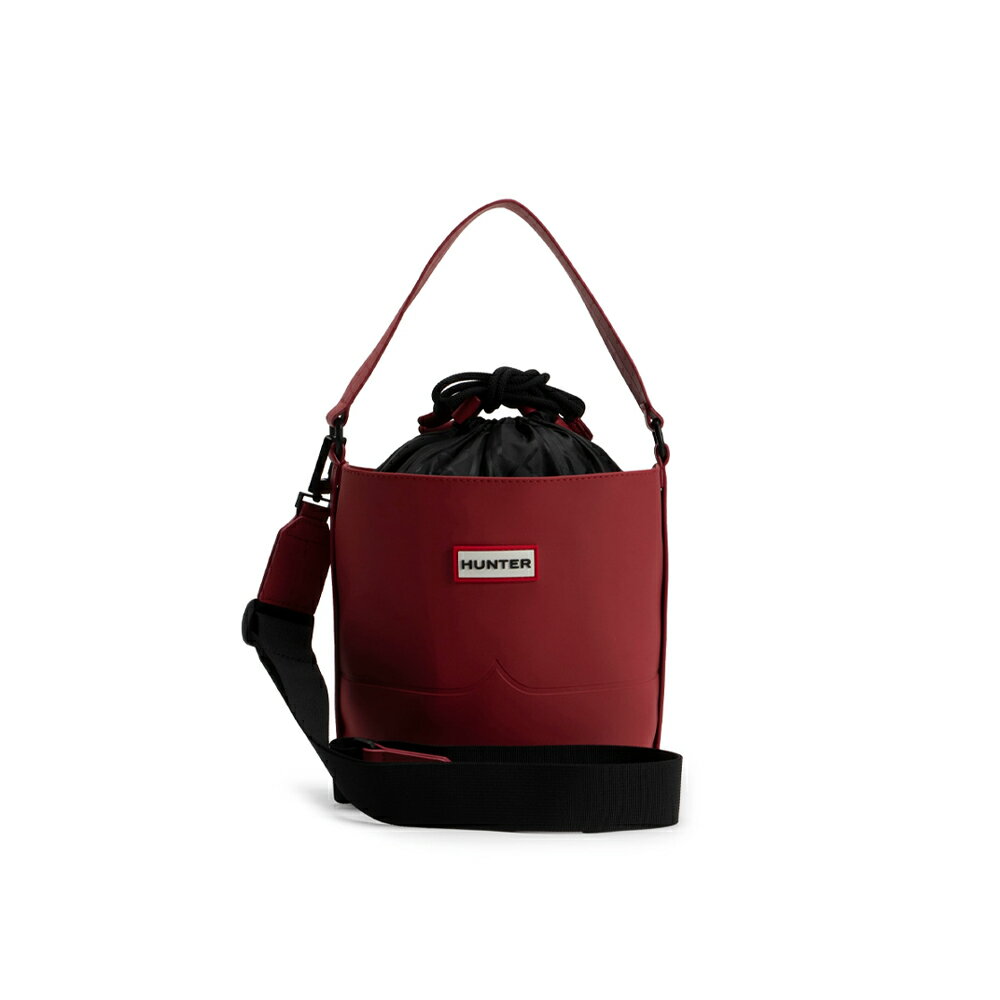 【全館滿額折】Hunter Original 紅色 防水 橡膠 斜背 水桶包 H7312【新竹皇家UBX3604CPE MLR】