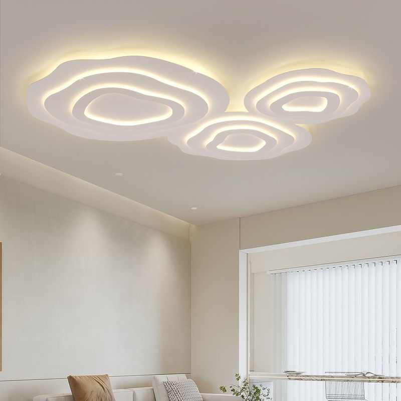 客廳燈吸頂燈現代簡約大氣2022年新款主臥室led家用極簡房間燈具