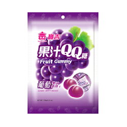 義美 寶吉果汁QQ糖(葡萄)176g【愛買】