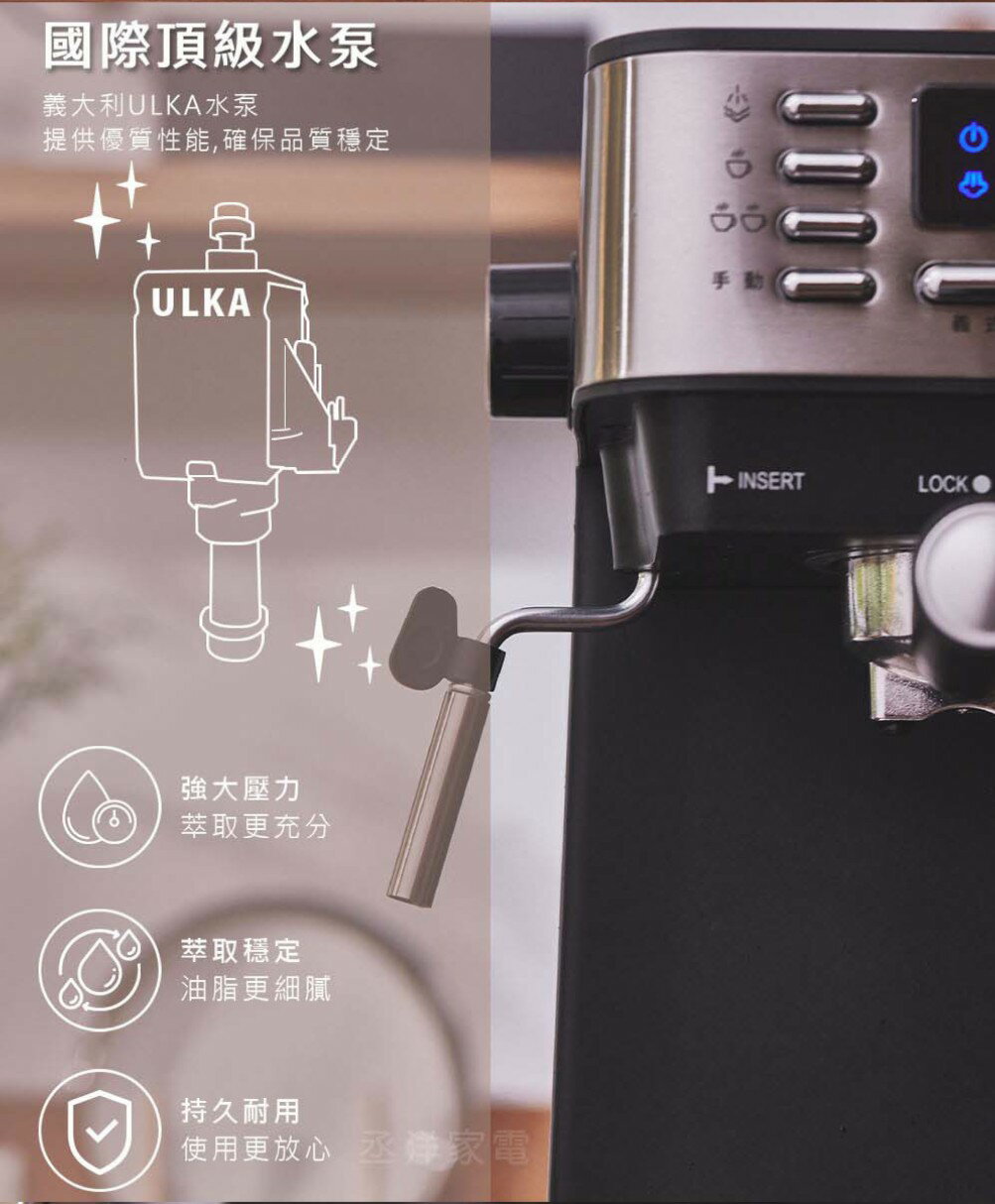 【贈俏皮保溫瓶】Princess 荷蘭公主典藏半自動義式+美式二合一咖啡機 249409 5