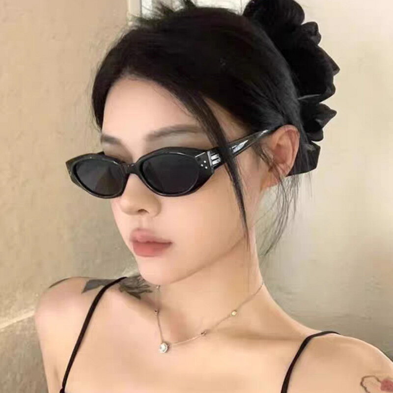 復古貓眼高級感偏光墨鏡男女2025新款防紫外線開車太陽眼鏡rococo