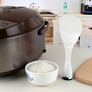 塑料飯勺家用不粘米飯勺可立式耐高溫打飯盛飯電飯煲米飯鏟子不沾