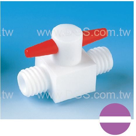 《BOHLENDER》二方 活栓 PTFE2-Way Stopcocks, PTFE
