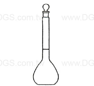 量瓶玻璃栓 經濟型 Flask, Volumetric, Glass Stopper
