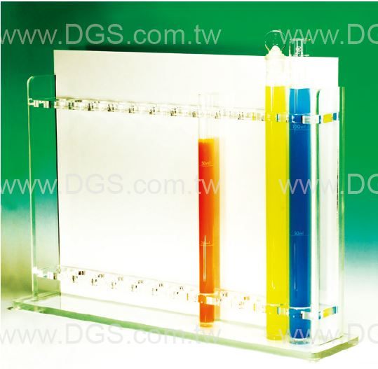 壓克力比色管架 Tubes Rack, Color Comparison