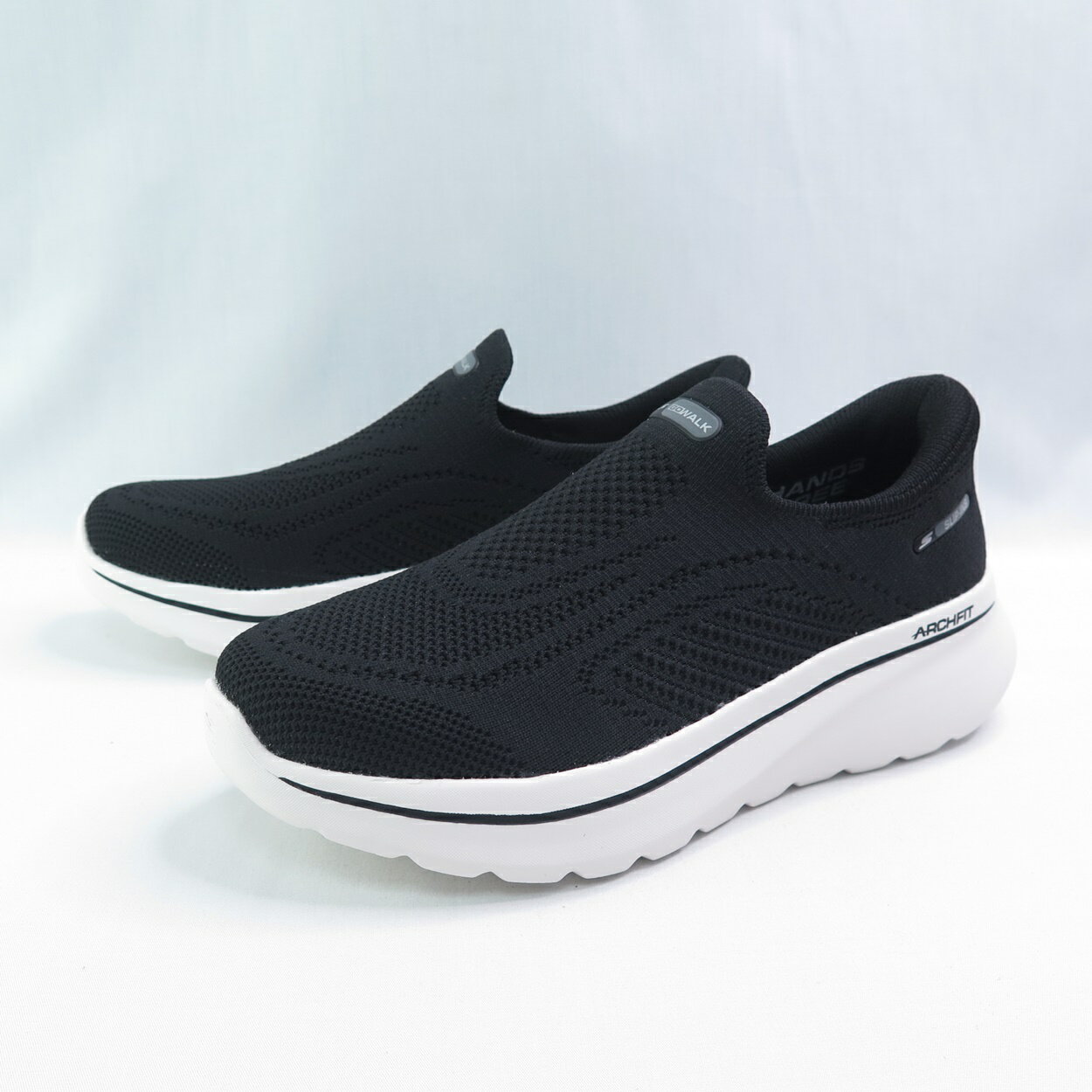 Skechers 125843BLK 女健走鞋 GO WALK Arch Fit 瞬穿 黑【iSport愛運動】