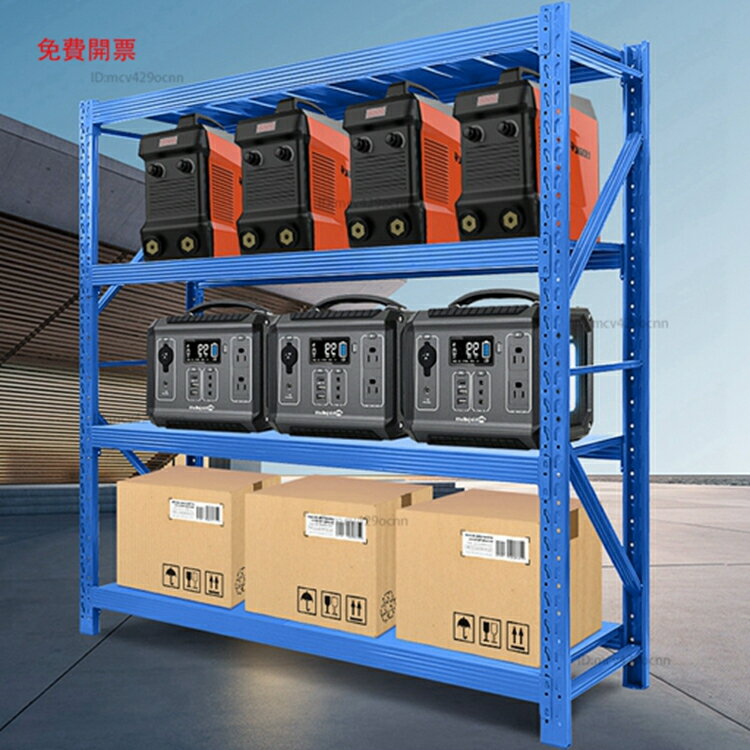 倉儲貨架置物架多層貨架家用儲物服裝庫房貨架倉庫重型快遞鐵架子X6