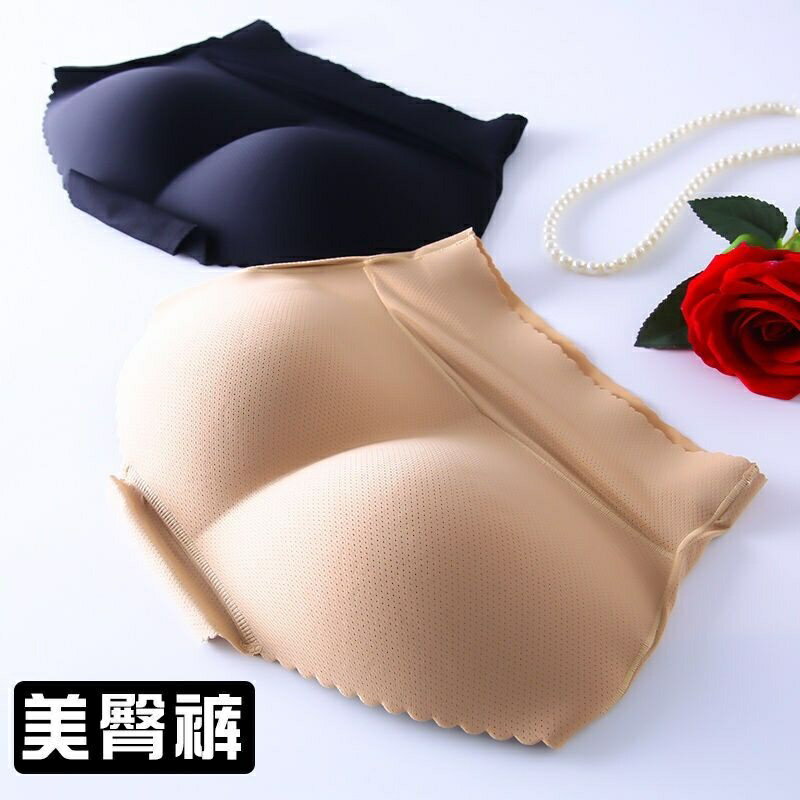 提臀褲 提臀內褲 假屁股 蜜桃臀 翹臀褲 美臀褲 假屁股內褲女翹臀神器假臀部厚款美臀豐臀墊提臀中腰無痕蜜桃臀褲