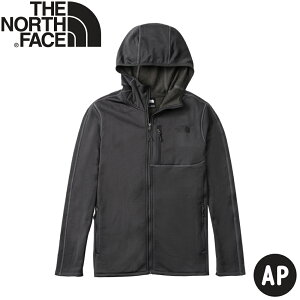 【The North Face 男 刷毛保暖外套 AP《深灰》】5JZA/刷毛外套/連帽外套/休閒外套