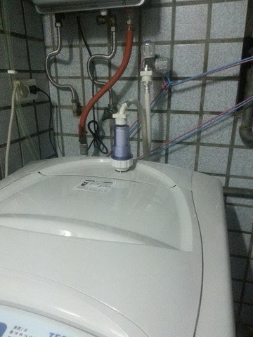 【龍門淨水】單管透明淨水器 適用洗衣機 登山  過濾器(貨號6160) 2