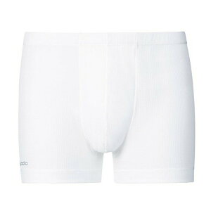 瑞士[ODLO]CUBIC Boxer(白)/男款排汗四角褲.機能型.銀離子.銀纖維內褲《長毛象休閒旅遊名店》