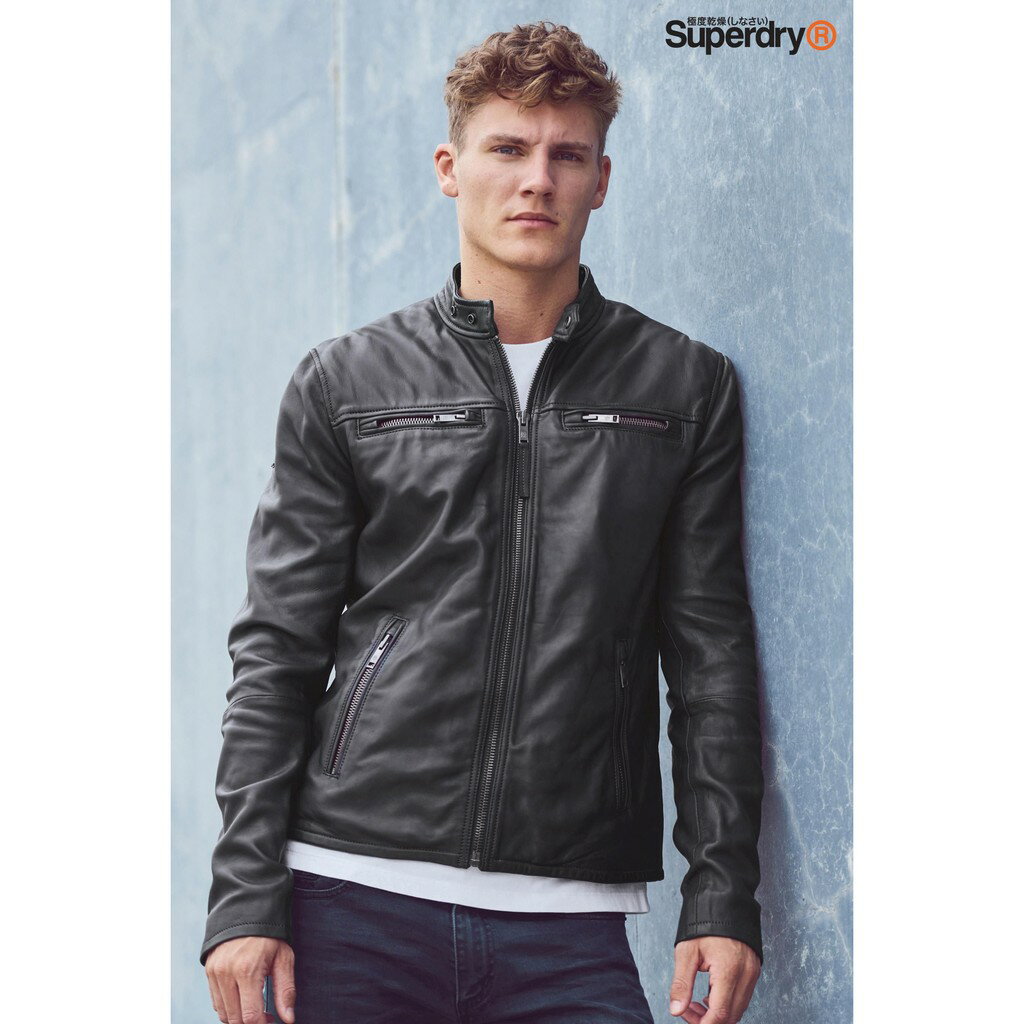 Superdry real hero on sale biker