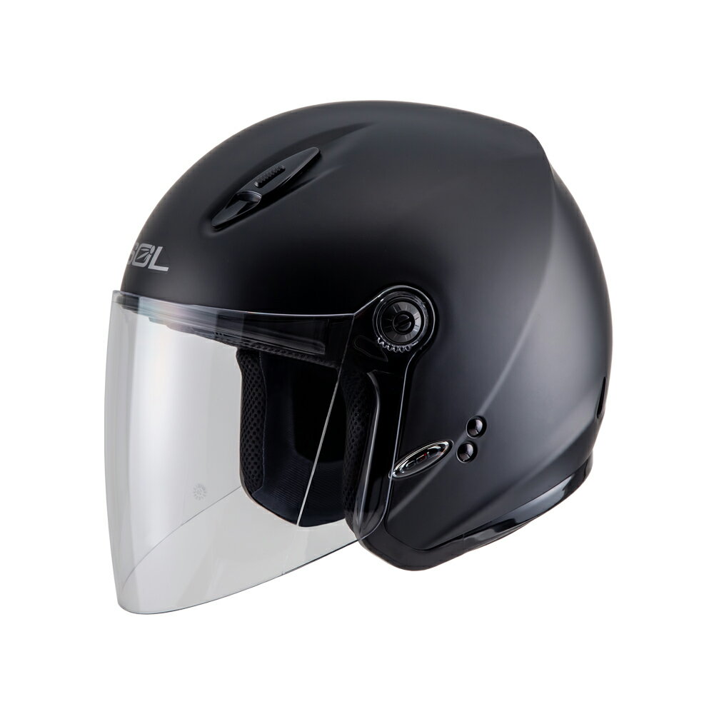 【SOL Helmets】27Y開放式安全帽 (素色 素消光黑) ｜ SOL安全帽官方商城