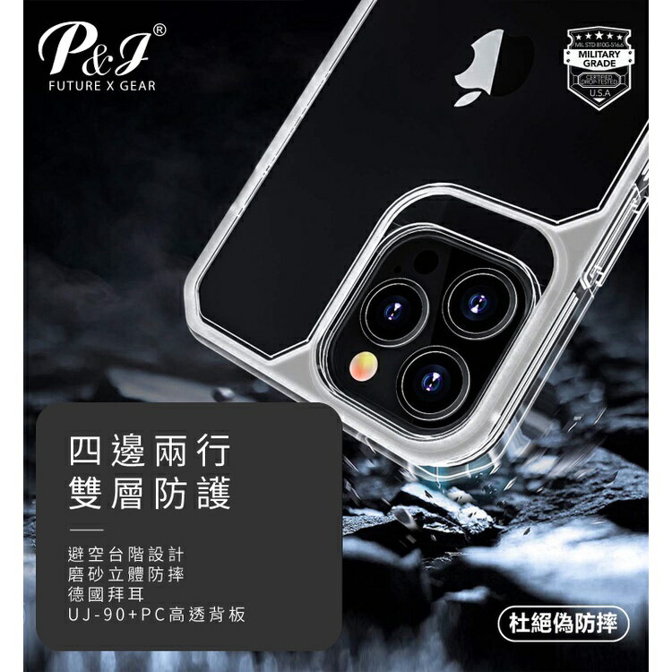 【P&J】蘋果13防摔殼 混盾保護殼 適用iPhone13系列 2