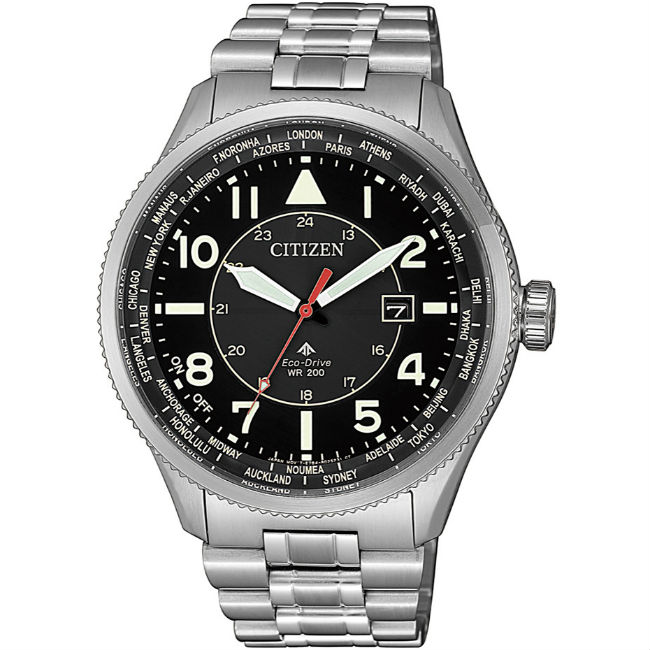 CITIZEN 星辰錶 BX1010-53E PROMASTER 光動能萬年曆潛水腕表 / 黑*銀 44mm｜樂天領券折300★全館特惠中★指定刷卡回饋10%