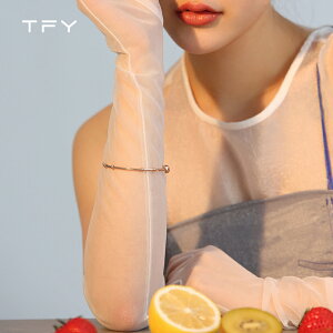 TFY小眾設計手鐲女網紅冷淡風簡約時尚開口手環鈦鋼玫瑰金手飾品