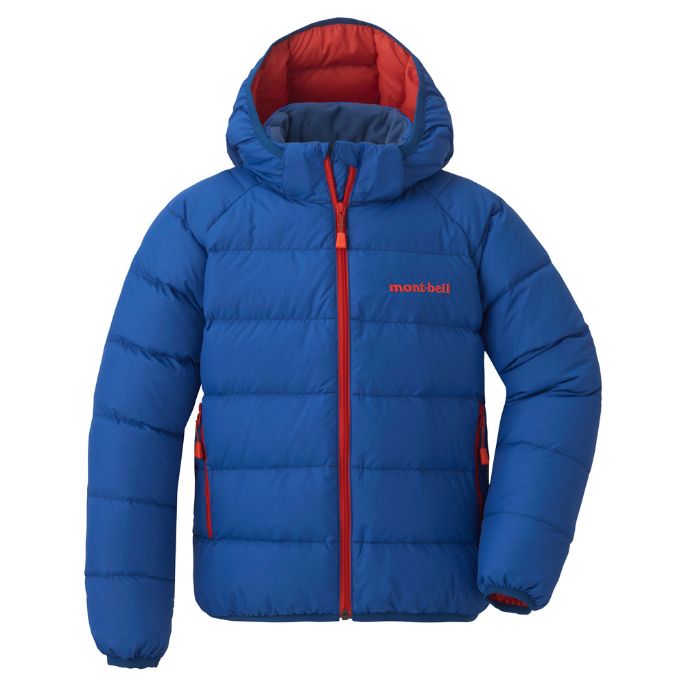 【速捷戶外】日本 mont-bell 1101647 / 1101648 Neige 童650羽絨外套(藍色) ,羽絨衣,連帽外套,雪衣,保暖外套 0
