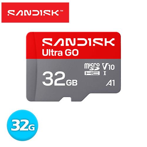 SANDISK Ultra GO microSD UHS-I 32GB 記憶卡