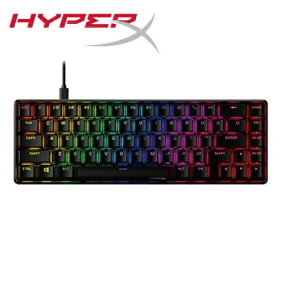 【滿額折120 最高3000回饋】HyperX Alloy Origins 65 電競鍵盤 英文版【現貨】【GAME休閒館】