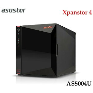 【含稅公司貨】ASUSTOR 華芸 Xpanstor 4 AS5004U 4Bay NAS硬碟擴充櫃 適用PC DAS