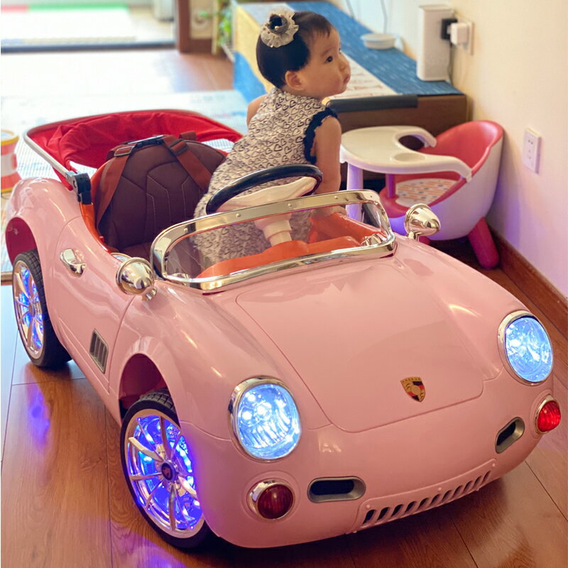 嬰幼兒童電動汽車四輪帶遙控1-3 4-5歲男女小孩寶寶玩具車可坐人