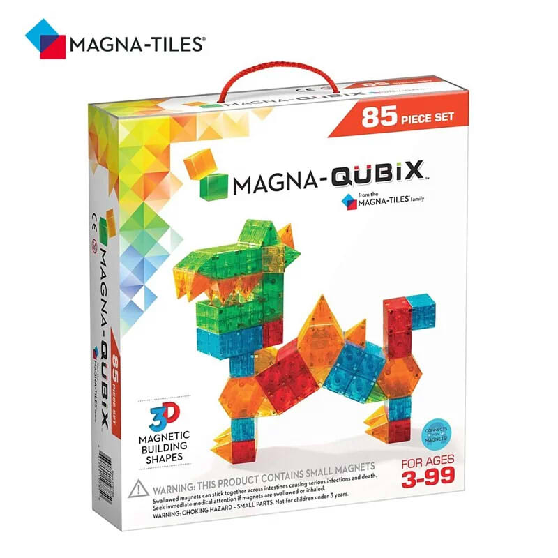 美國Magna-Qubix 磁力積木-85片★衛立兒生活館★