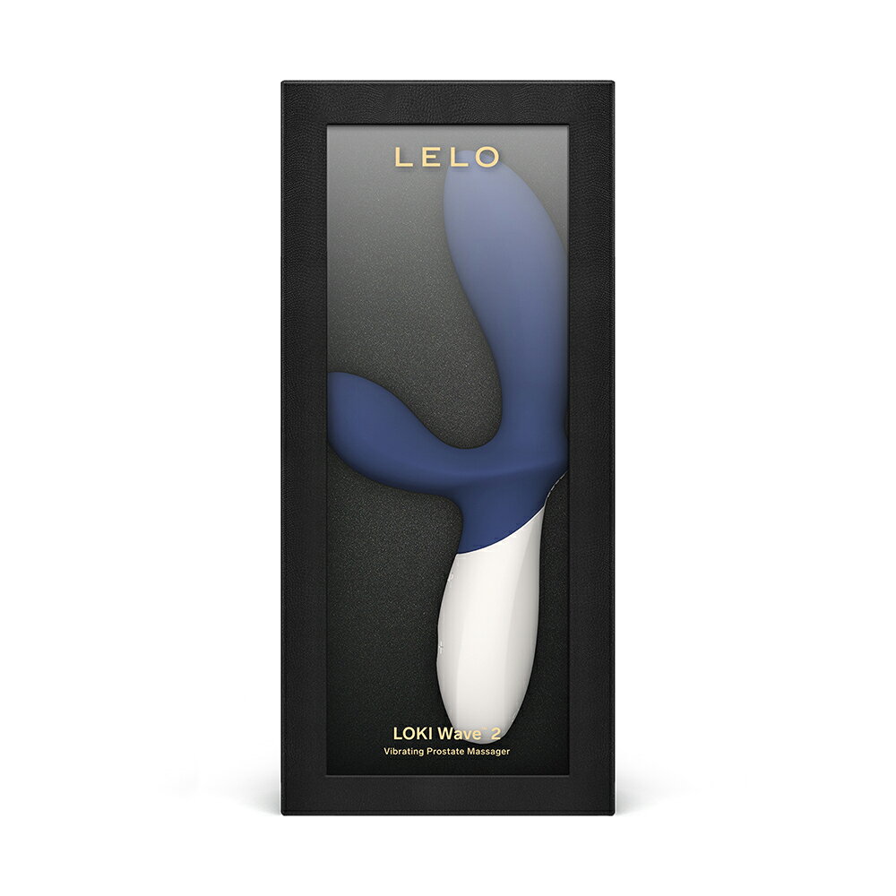 瑞典LELO LOKI Wave™ 2 前列腺兔耳按摩棒-深藍