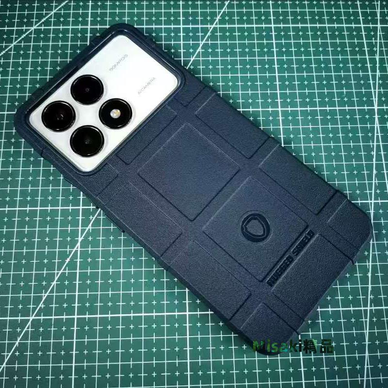 紅米K70Pro手機殼防摔馬蓋普RedMi K70手機套大孔攝像頭紅米k70e保護殼新款創意軍工加厚軟殼K70至尊版Ultra-Misaki精品