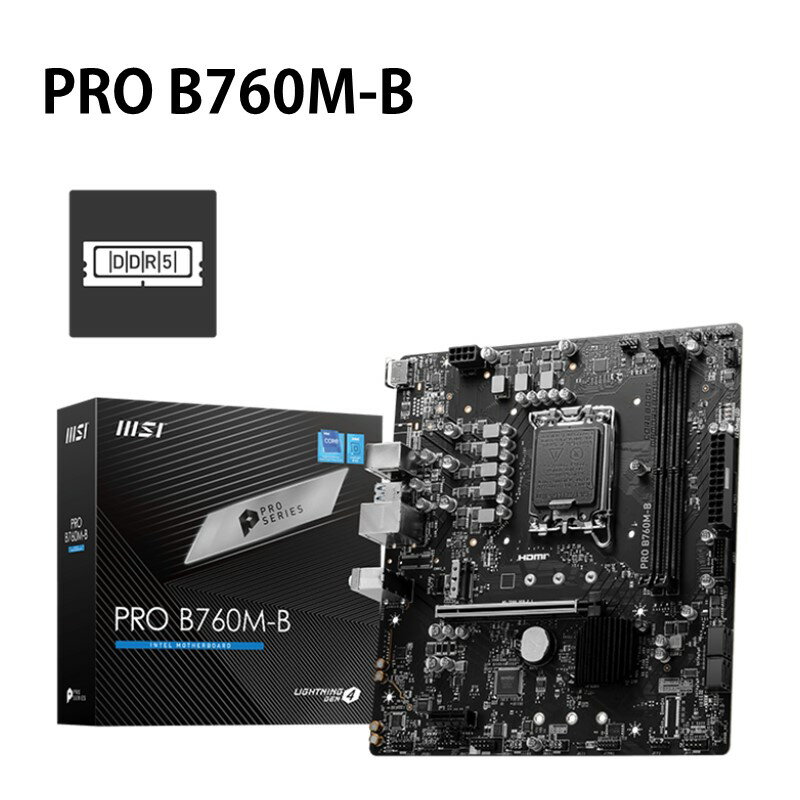 【現折300】MSI 微星 PRO B760M-B 主機板