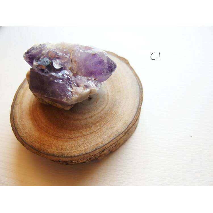 原礦系-紫三輪 C組/紫三輪 /水晶飾品/ [晶晶工坊-love2hm]