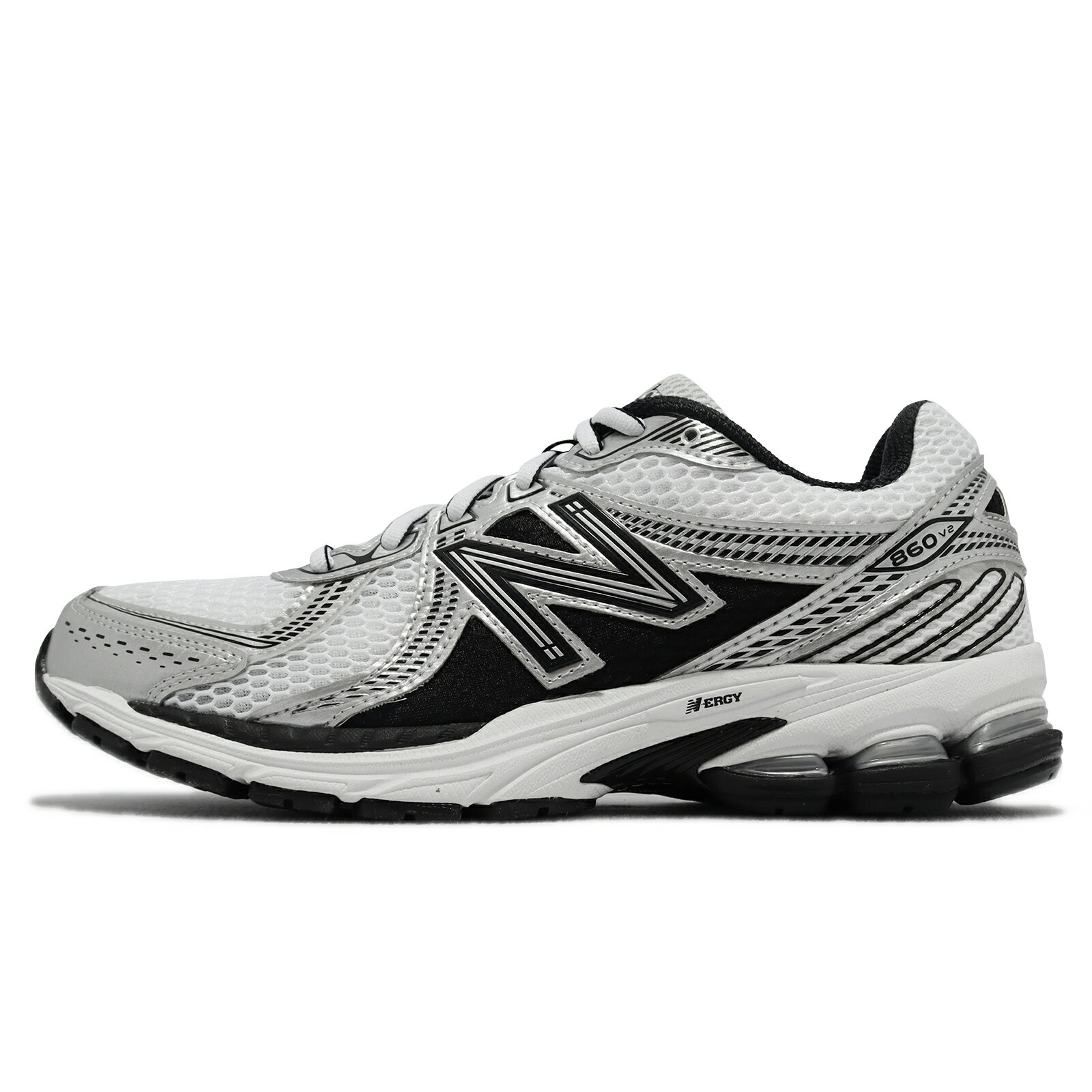 New Balance NB 休閒鞋 860 V2 男鞋 黑 金屬銀 NB 復古 慢跑鞋 ML860XD-D