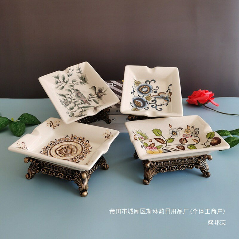 【復古歐式】陶瓷肥皂盒 香皂盒 皂盒 浴室收納 衛浴用品 洗手間置物 個性創意 防水防潮 出口品質 耐用易清潔