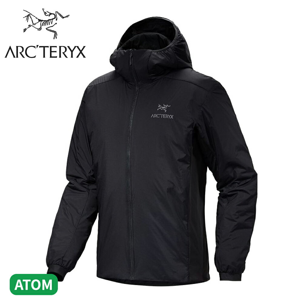 【ARC'TERYX 始祖鳥 男 Atom化纖外套(連帽)《黑》】X000007487/連帽外套/防風外套/保暖外套