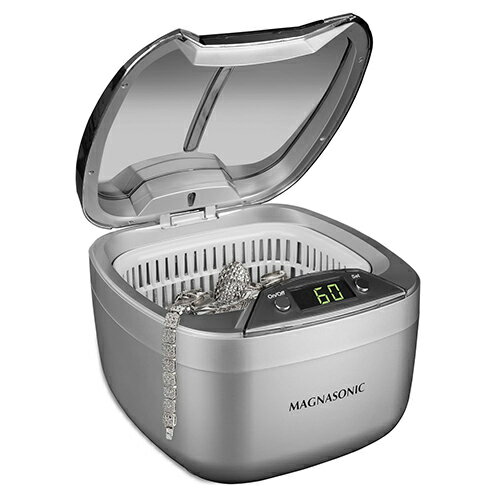 【美國代購】Magnasonic 專業型超音波 雙波重型清潔 珠寶、眼鏡、手錶清洗機 （850ML）