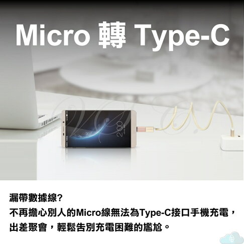 【Baseus】Micro USB 轉 Type-C 轉接頭  HTC U11 M10 小米MAX2 三星 S8Plus SONY XZ Premium 適用 單頭 隨身便捷 傳輸 充電 轉換器 9