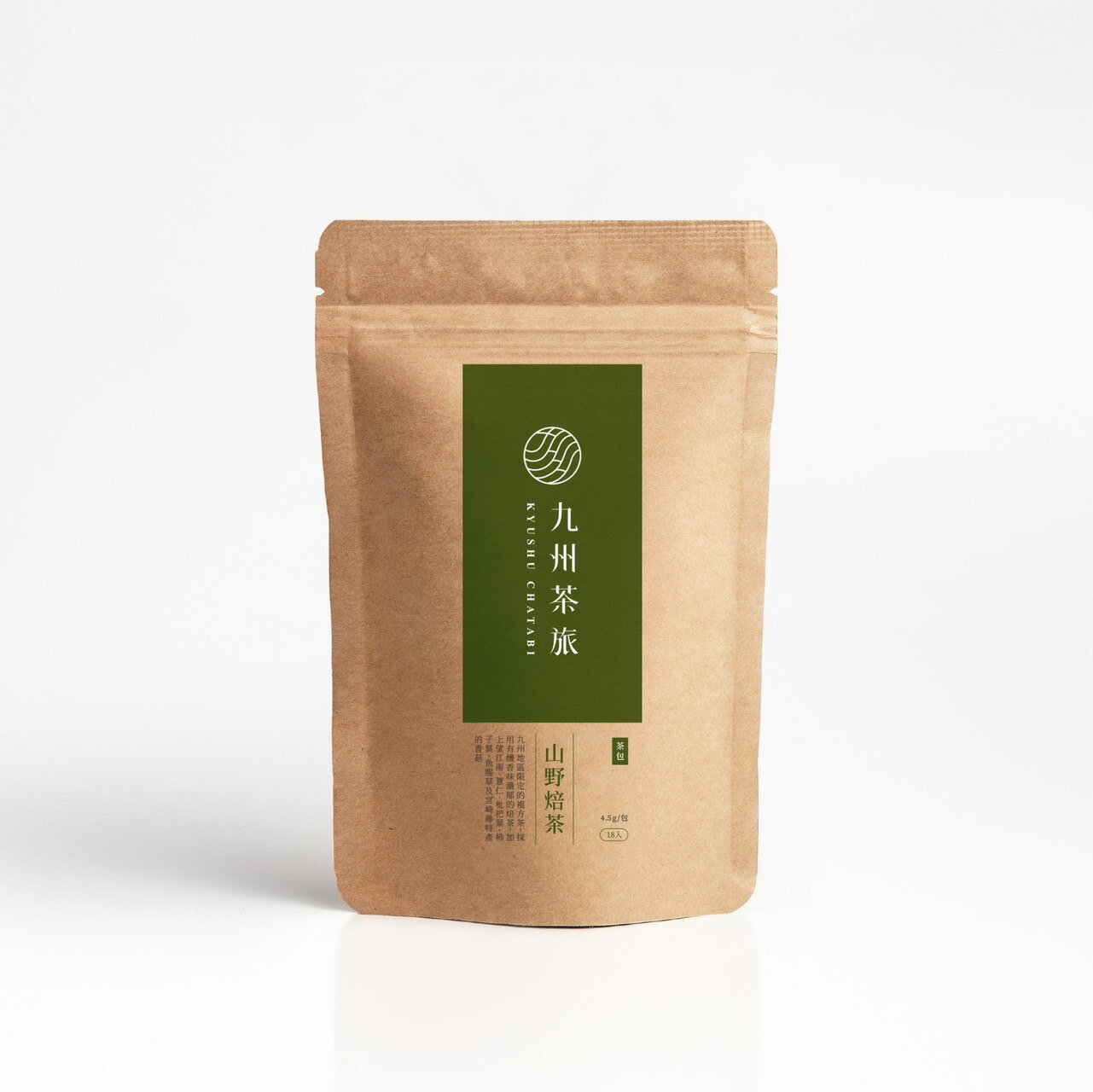 九州茶旅 山野焙茶茶包4.5g*18入