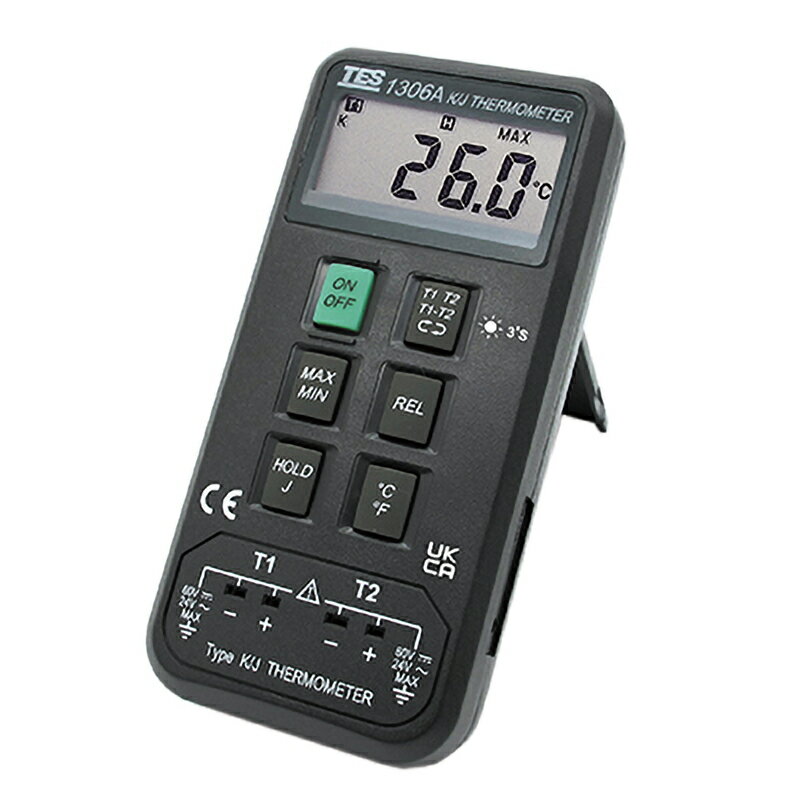 《TES》熱電耦溫度計 雙通道 Digital Temperature