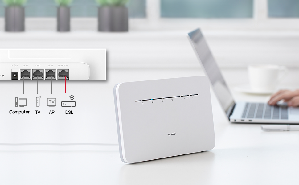 HUAWEI 4G Router 3 Pro sim卡網路分享器 雙頻Wifi LTE 無線路由器 4G網路 網路設備 華為