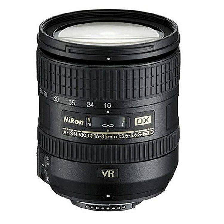 尼康16-85mm f/3.5-5.6G ED VR廣角變焦防抖鏡頭18-300mm 17-55mm