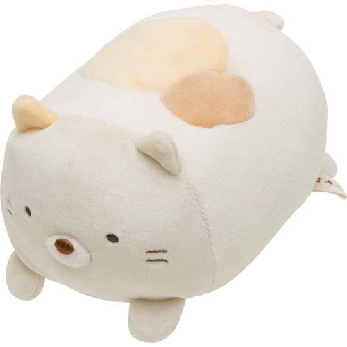 大賀屋 日貨 角落生物 貓咪 娃娃 玩偶 玩具 兒童玩具 枕頭 麻吉 抱枕 靠枕 角落小夥伴 正版 J00030721