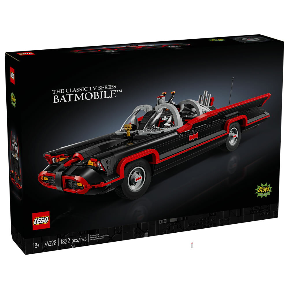 樂高 LEGO 76328 SUPER HEROES 超級英雄系列 蝙蝠俠: 經典電視影集蝙蝠車(Batman:The Classic TV Series Batmobile)