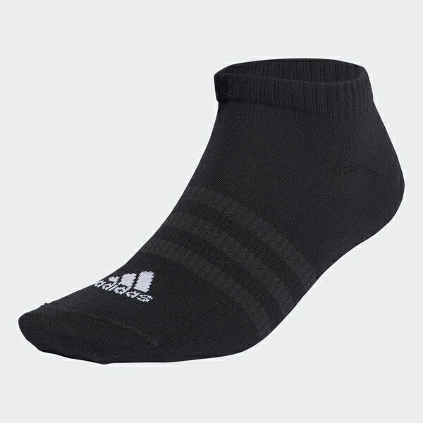 Adidas T SPW LOW 1P [IC1330] 隱形襪 踝襪 運動 訓練 休閒 輕薄 透氣 舒適 愛迪達 黑