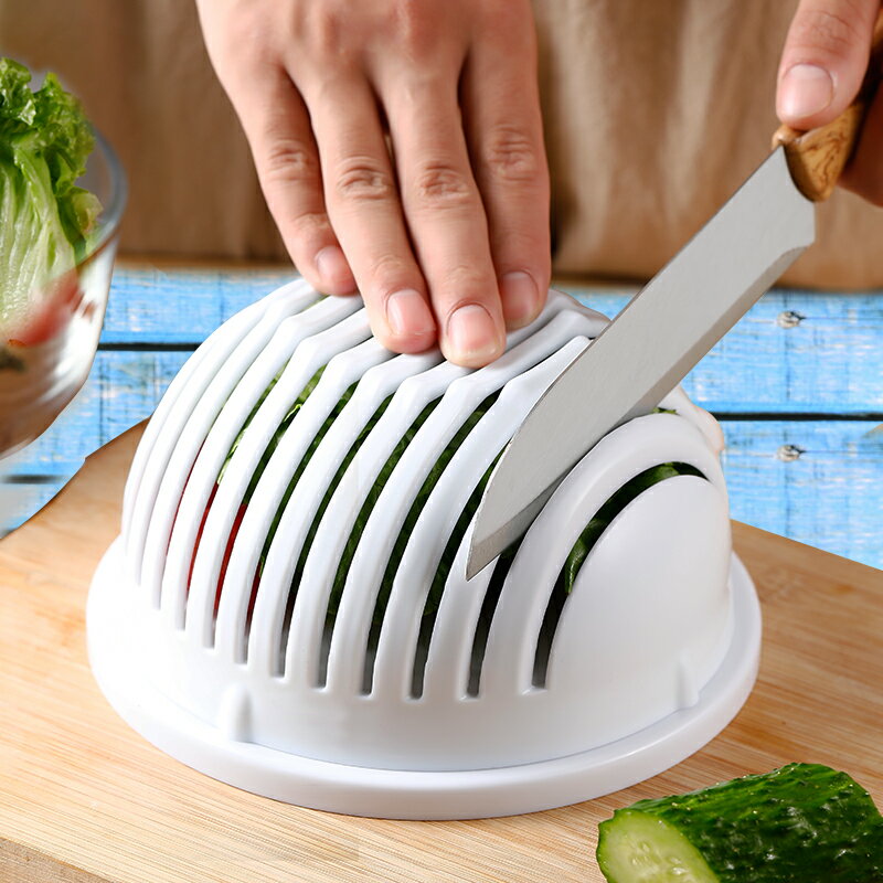 家用切菜神器沙拉切割器切蔬菜分割雞蛋切水果沙拉分割器切割工具